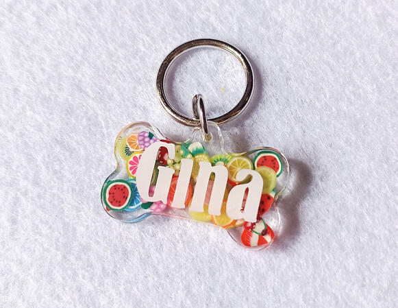 Medaglietta "bone" taglia piccola frutta